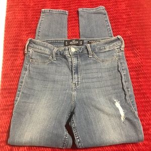 Hollister high rise jeans leggings!